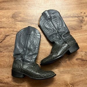 Vintage double h cowboy boots - women’s 9/men’s 7.5